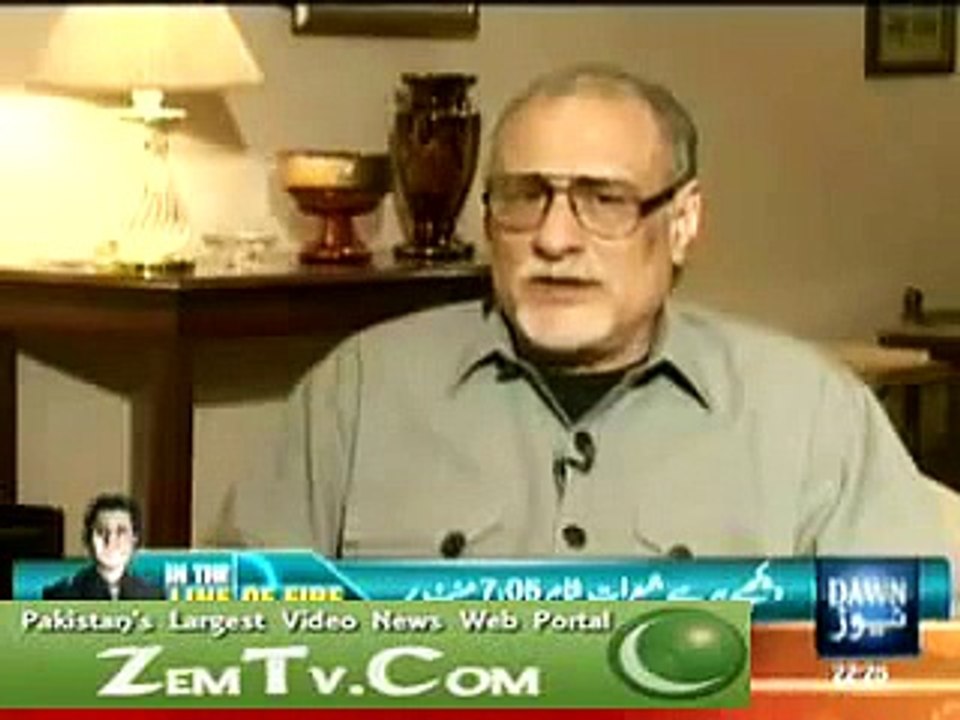 General (R) Khawaja Ziauddin with Dawn News - 3 (11 Dec 2011)