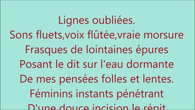 Edvard Grieg - Chanson de Solveig - Lignes oubliées