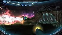 Metroid Other M - Queen Metroid Boss Battle (Hard Mode)