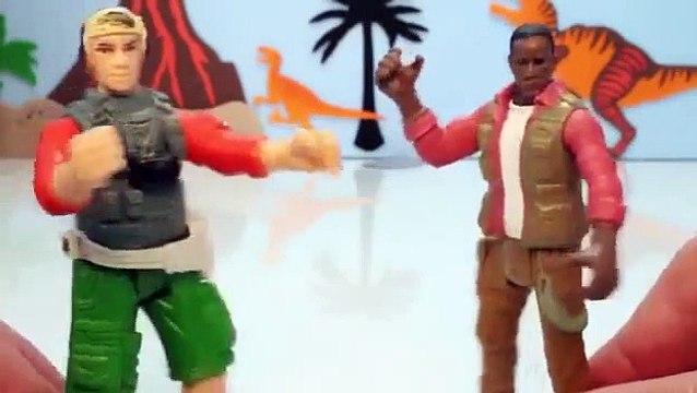 Dinosaur Jurassic Park Toy Video by Animal Planet MEGA DINO PARK Playset ToyPals.tv