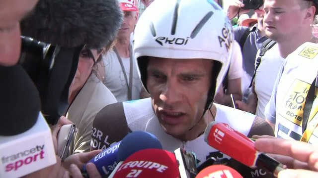 Cyclisme - TDF 2015 - 1ère étape : Péraud «Le temps que je m'étais fixé pour ne pad être ridicule»