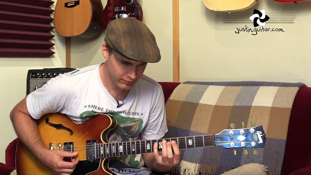 Jazz Standard: Blue Bossa - Melody - Kenny Dorham (Guitar Lesson JA-540)