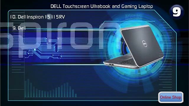 DELL Touchscreen Ultrabook and Gaming Laptop 2015