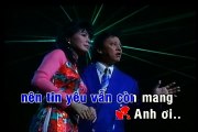 Anh về với em | Anh Khoa, Phuong Hong Que |  Karaoke