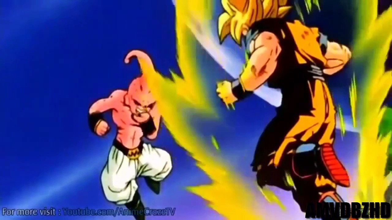Goku And Vegeta Vs Kid Buu HD-AMV