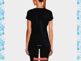 Under Armour HG Flyweight Women's T-Shirt Black/Reflective FR: S (Manufacturer Size : SM)