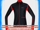 Gore Air Running Wear Men's Jacket black / red Size:L