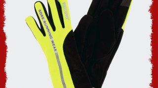 Gore Running Wear Mythos SO Neon Gloves - Neon Yellow Medium