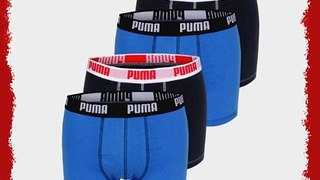 Puma Men's Boxers blue blau/navy/blau/navy Size:M