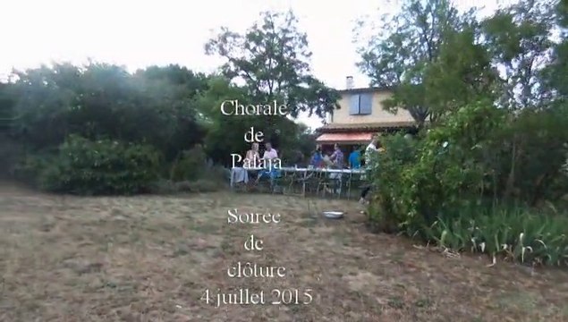 Chorale de Palaja, soirée de clôture