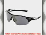 OAKLEY Radarlock Pitch Sunglasses Polished Black