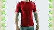 Sub Sports COLD Men's Thermal Compression Baselayer Short Sleeve Top - X-Large Red