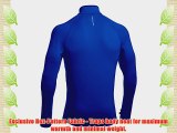 Under Armour ColdGear Thermo Run Men's Sweatshirt with 1/4 Zip blue blue/grey/ Size:L