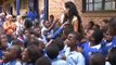 Miss South Africa promotes global education campaign