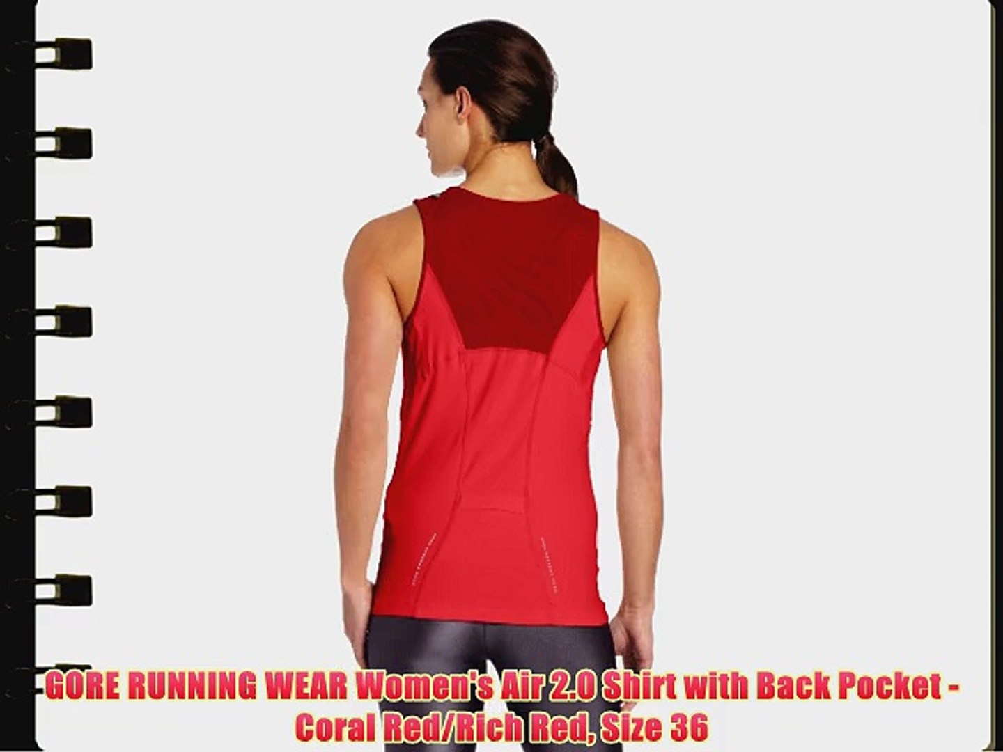 running shirt with back pocket
