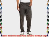 adidas Men's Prime Sweat Pants - Dark Grey Heather X-Large