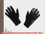 Gore Essential Running Wear Men's Gloves Soft Shell - Black 7