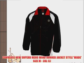 CONVERSE NEW SUPERB MENS WIND RUNNER JACKET STYLE 'WADE' SIZE M - 3XL (L)