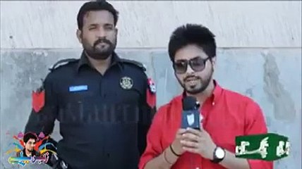 model Ayan Ali in POLICE STATION