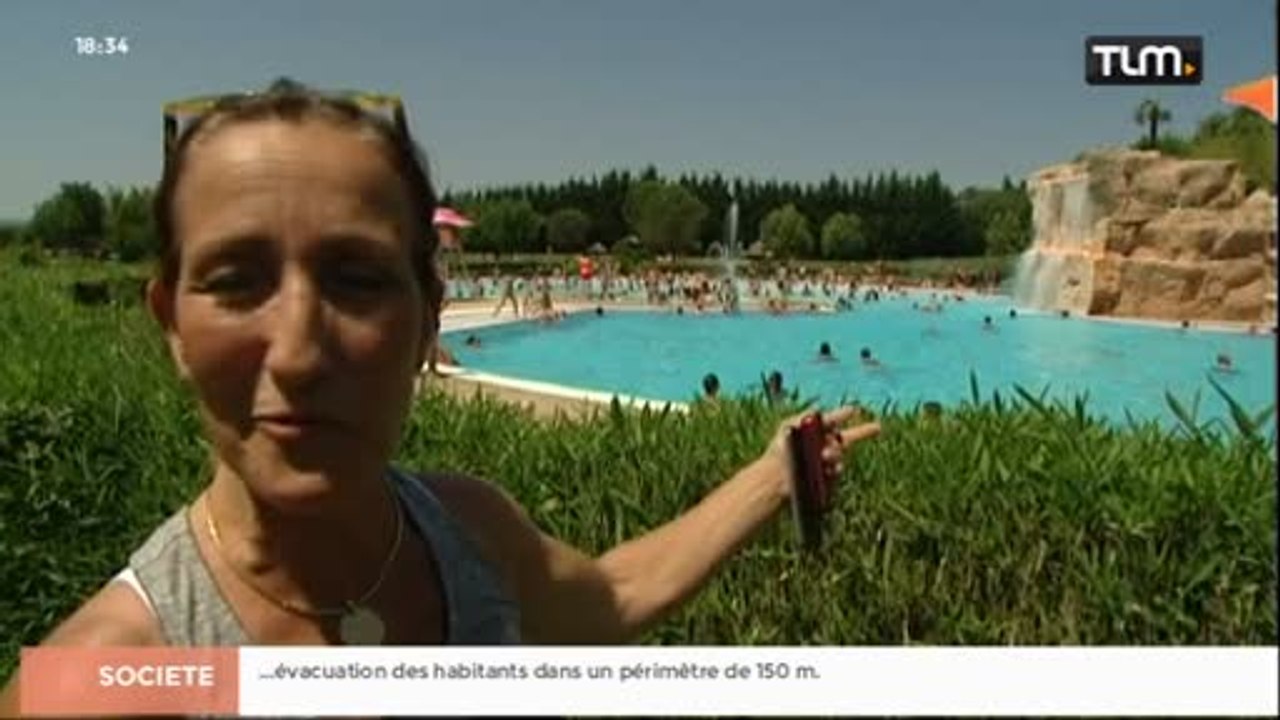 Idée de baignade aux cascades de Trévoux
