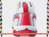 Ultrasport Women's Running Shoe - White/Silver/Pink Size 5