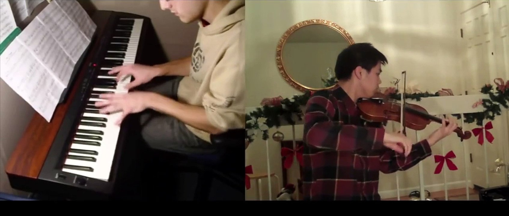 Pirates of the Caribbean - He's a Pirate (piano, violin) FT. Josh Chiu