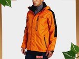 Bear Grylls by Craghoppers Men's Bear Mountain Waterproof Jacket - Survival Orange Small