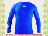 Canterbury Of New Zealand Hot (Cooling) Mens Long Sleeve Baselayer Top - S Olympian Blue