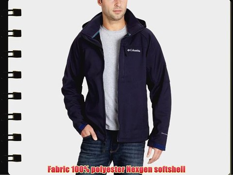 Columbia Men's Cascade Ridge Softshell - Ebony Blue Large