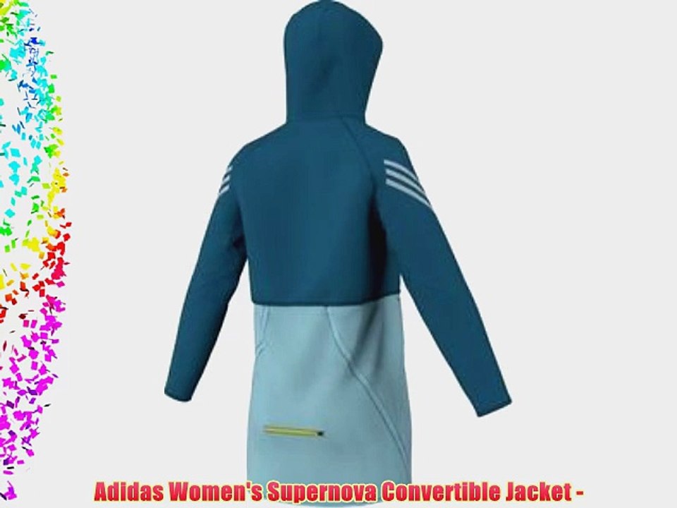 Adidas Women's Supernova Convertible Jacket - - video dailymotion