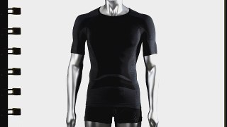 Falke Men's Running Base Layer Shirt Short-Sleeved - Black S