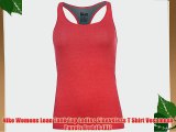 Nike Womens Lean Tank Top Ladies Sleeveless T Shirt Vest mesh Panels Red 16 (XL)