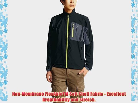 Haglofs Lizard Soft Shell Running Jacket - Large