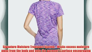 Under Armour Tech T Space Dye Women's Shirt Purple Exo/Prd/Slv Size:XS