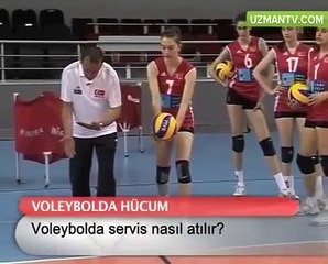 Voleybolda servis nasıl atılır
