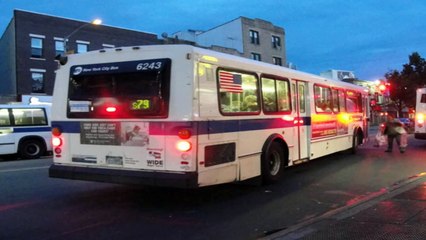 Скачать видео: MTA New York City Bus 1999 Orion V 6340 [ Audio Recording ]