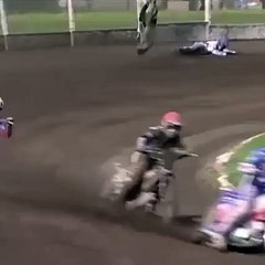 A remote-controlled motorcycle