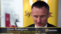 Oliver Reukgauer on Enterprise Security in a Changing World - 2015 Mobile World Congress | Symantec