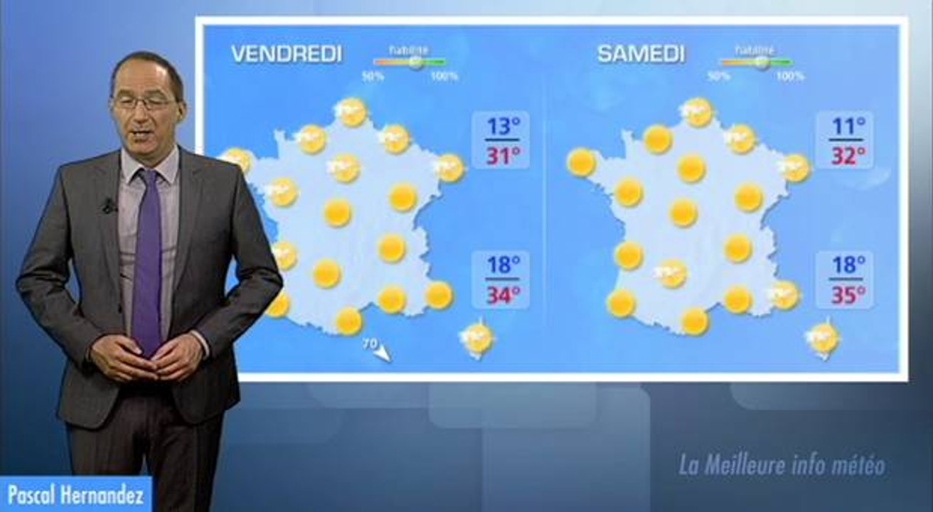 Week end du 14 juillet : nouvelle canicule ?