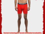 Mons Royale - Men's Boxer Shorts Red Flame Size:S