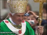 Benedicto XVI anuncia el 