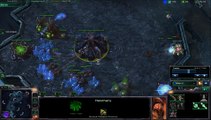 How to defend against Protoss cannon rush as Zerg Starcraft 2 tutorial