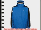 Mens TRESPASS Thermal Waterproof Ski Jacket BLUE SIZE S