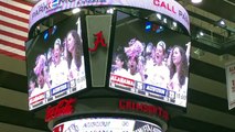 Watch Auburn students present Alabama, Nick Saban with Iron Bowl trophy & sing ‘Yea Alabama'