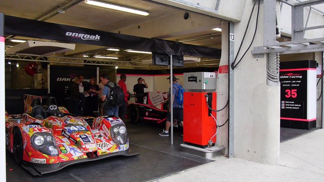 Fête de l'ACO - Visite dans la stand du OAK Racing