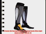 X-Socks Ski Carving Unisex Functional Socks Ultra Light black/orange Size:42-44