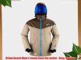 Urban Beach Men's Toasty Rock Ski Jacket - Grey Medium