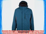 Mountain Warehouse Hockley Mens Snowproof Fleece Tricot Lined Hooded Snowboarding Skiing Ski
