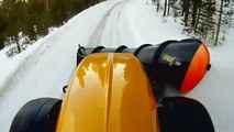 JCB Fastrac mit dem Schneepflug unterwegs Produktvideo | LandtechnikTV