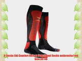 X-Socks Ski Comfort Unisex Functional Socks anthracite/red Size:35-38